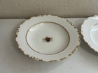 Antique French Pair Of Arnold Rub Nice Porcelain Plates W  Armorial Decoration