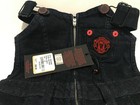True Religion Girls Nwt Toddlers Overalls Manchester United Dark Blue Size 2t 