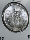 1978 Mexico 100 Pesos Large Silver Coin