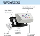 Ez Pass Holder For Windshields - Uv Resistant Ez Pass Transponder For All States