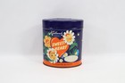 Vintage Kiellands Candy    sweetheart    Tin Box From 1940     Nordic Floral Heart