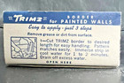 Vintage Trimz Wallpaper Border - 12ft - Potted Geranium  No  2030 - Nos Rare  
