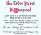 Color Street  discounted   clearance Bin   strips Only  Buy More   Save  