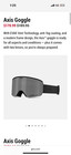 Giro Contact Black Ski Snow Goggles Vivid Optic By Zeiss Axis