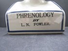 L n Fowler Phrenology Head Bust Sculpture Figure Anatomy Medicine 11-1 2   