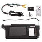 7  Car Lcd Rear View Mirror Screen Monitor Sun Visor Dvd vcd gps tv Us Stock