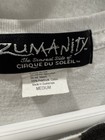 Cirque Du Soleil Zumanity Womens Tee Boot Graphic Size Medium