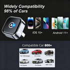 Wireless Carplay Adapter For Apple Iphone Android For Gmc Sierra 1500 2016-2021