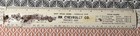 1949 Commerce Texas Clark Chevrolet Company East Tx Lions Advertising Foot Ruler