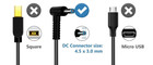 Oem Original 45w Hp Ac Adapter Charger For Elitebook 745 G3 G4 G5 G6 Notebook Pc