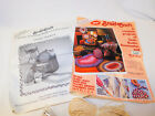 Vintage Shirley Botsford Rug Braiding Tool Lot 3 Braiders Cord Instruction Book