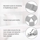 Bed Sheet Fasteners Adjustable Triangle Elastic Suspenders Gripper Holder 