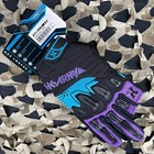 New Hk Army Hardline Armored Half Finger Paintball Gloves - Amp - Large