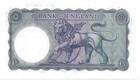 Bank Of England   5 Note  O   brien Series B Helmeted Britannia Unc Nd  1961-1963 