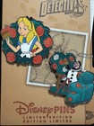 Disney Pin Le 3000 Daring Detectives Alice In Wonderland Dlr Set 2026