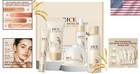 Skin Care Set  Korean Skin Care With Rice Cleanser  Toner  Serum  Eye Serum  Moi