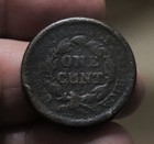 1857 Large Date Braided Hair Large Cent  N-1  Key Date
