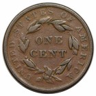 1839 Coronet Head Large Cent  Booby Head  Rare N-15  R5