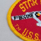 Star Trek U s s  Enterprise Embroidered Oval Patch Red Yellow Ship Tv Original