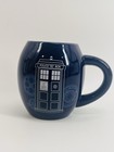 Blue Tardis Coffee Mug - Doctor Who Collectable  Official Merch  5 Inch Ceramic