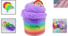 Rainbow Cloud Scented Slime - Non-sticky 200ml Stress Relief Toy In Gift Box