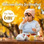 21 Pcs Silicone Baby Feeding Set Led Weaning Bpa Free Essentials Mixed Gift