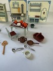 Vintage Playmobil 5322 Victorian Mansion Kitchen Dollhouse Playset