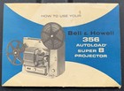 Vintage Bell   Howell 356a Auto Load Super 8 Movie 8mm Film Projector