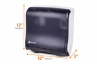 San Jamar Commercial Paper Towel Dispenser Wall Mount Restroom Black New