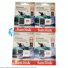 Sandisk 64gb Extreme Microsdxc Uhs-i Memory Card With Adapter 160 Mb s - 4 Pack