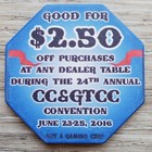  2 50 Las Vegas South Point 24th Cc gtcc 2016 Casino Chip