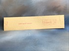 Vintage Original Ecology The Last Fad  Bumper Sticker Late 60 s Early 70s