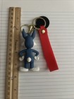 Bugs Bunny Rubber   Metal Keychain Looney Tunes New  Fast Shipping 