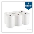 Georgia Pacific Enmotion Paper Towel Rolls 10  X 800  White 1 Ply - 6 Rolls
