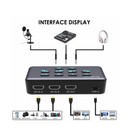 Hdmi Live Stream Switcher  4k 60hz Video Capture Card Usb C Hdmi To Usb