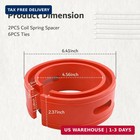 2pcs Heavy Duty Coil Spring Spacers B Type universal Rear Coil Springs Spacer Fo