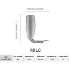  us Delivery vide Laryngoscope Reusable Blades miller0 1 mac1 2 3 4 d-blade 