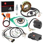 Magneto Stator Ignition Coil Wire Harness Cdi Kit For Yamaha Warrior 350 Yfm350x