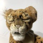 Hansa Leopard Cub 12    Tall Realistic Stuffed Animal 2015 Feline Wild Cat Plush