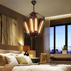 Industrial Chandelier Vintage Steampunk Style Pendant Light Loft Ceiling Fixture