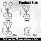 80 Set Sewing Hooks And Eyes Closure  Copper Hooks And Eyes Metal Snap Hook Repl