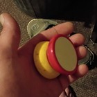 Duncan Butterfly Yo-yo Yellow red The Original 1970  Ages 4-7