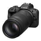 Canon Eos R100 Mirrorless Camera With 18-45mm And 75-300mm Lenses Bundle