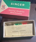 Vtg Singer Sewing Machine Attachment Kit 2020 15x1 Needles Sz 11 14 In Box