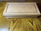 Wooden Classic Chess Set W  Storage Box And Folding Chess Board