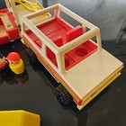 Vintage Fisher Price Little People Play Family Car   Pop-up Camper Toy