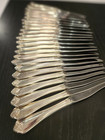 Vtg  24  Pcs Oneida King James  Silverplate Butter Knives 7 1 2  Rarely Used Euc