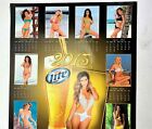 Vintage Sexy Swimsuit Calendar Girls Models Miller Lite Beer Poster 2013 - 28x18