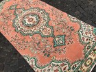 Turkish Antique Rug Bohemian Area Rug Oushak Rug Vintage Rug Handmade Wool Rug