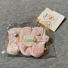 Carter s Sock   Shoe Baby Girl 0-3 Months Gift Set Pink Floral Vintage New Read